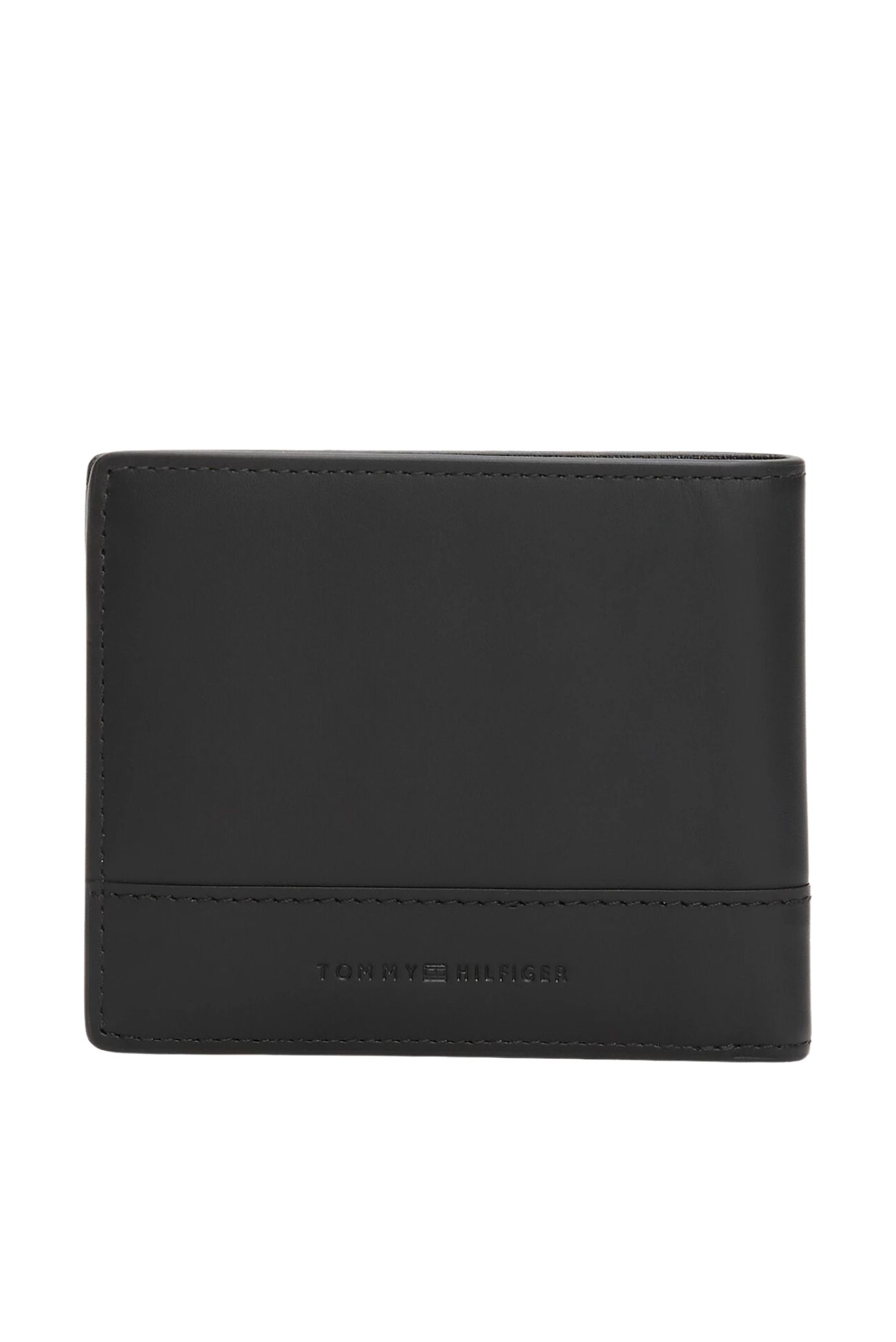 Portafoglio nero in pelle Tommy Hilfiger AM0AM13252 BDS Marynda