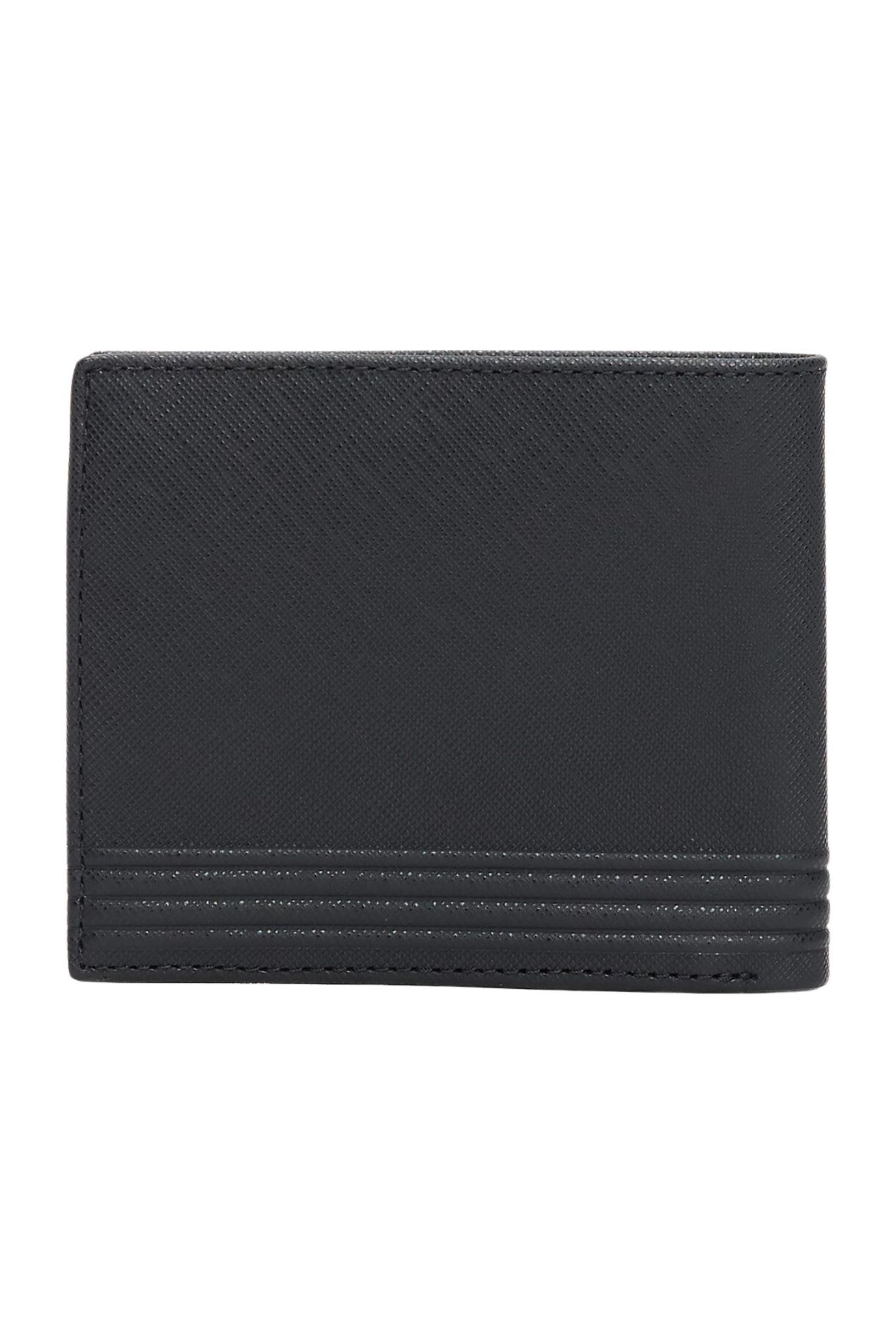 Portafoglio c/portamonete in pelle logo blu Tommy Hilfiger