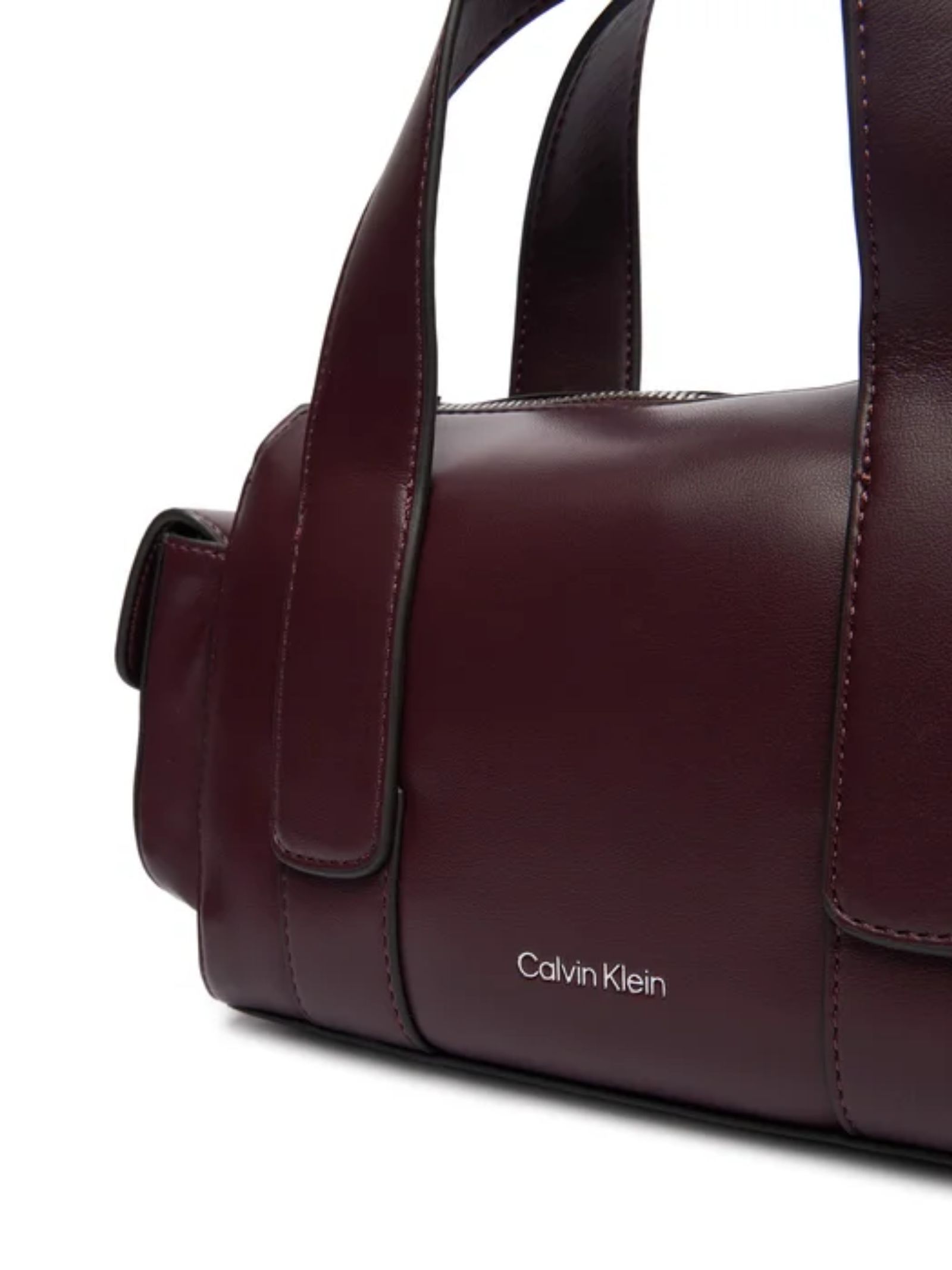 Borsa a mano con foulard City Bag Rosso ROSSO Love Moschino