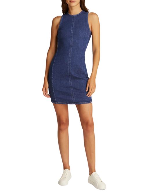 Abito donna in denim Calvin Klein Jeans | Abiti | J20J2245281BJ