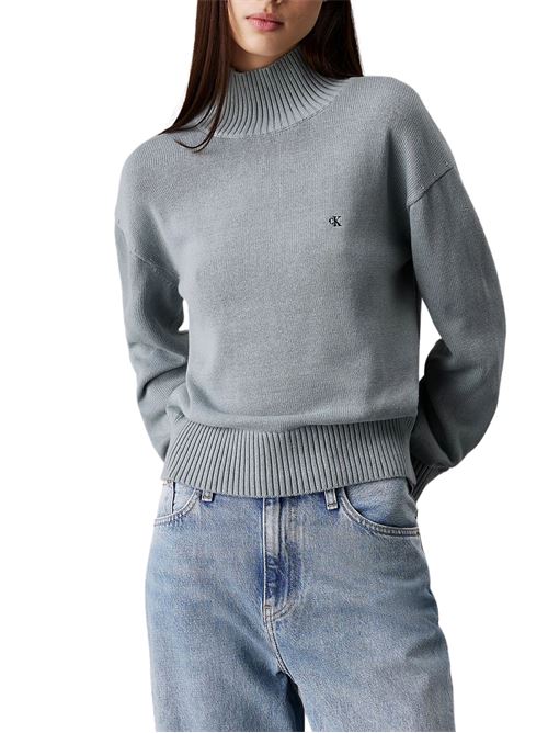 Maglioncino donna carta da zucchero in cotone Calvin Klein Jeans | Maglie | J20J224806PC2