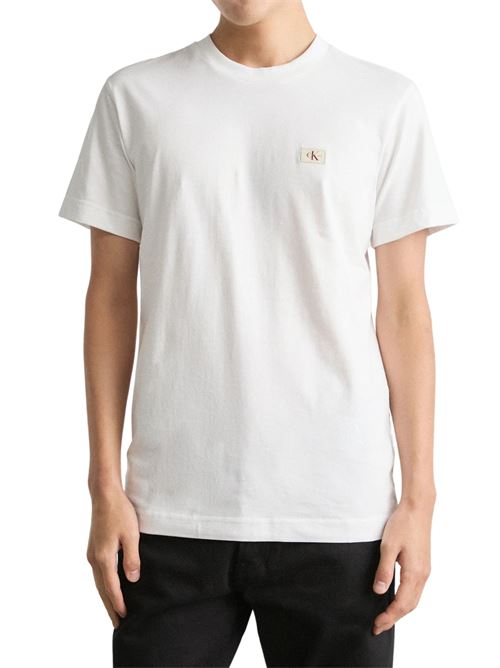 T-shirt regular fit bianco Calvin Klein Jeans | T-shirt | J30J327100YAF