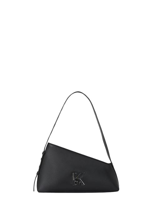 Borsetta nera in cuoio Karl Lagerfeld jeans | Borse | A1W30334999
