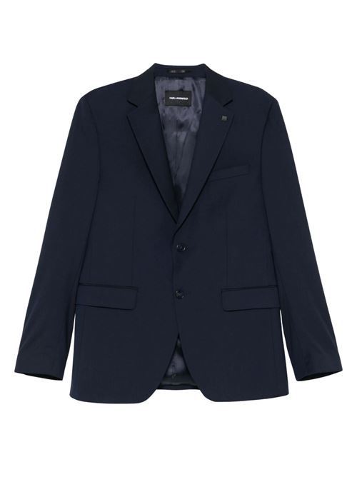 Giacca uomo blu in viscosa e poliestere Karl Lagerfeld | Giacche | 155200551012690