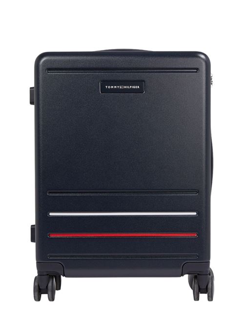 Trolley blu in policarbonato Tommy Hilfiger | Borse da viaggio | AU0AU01973DW6
