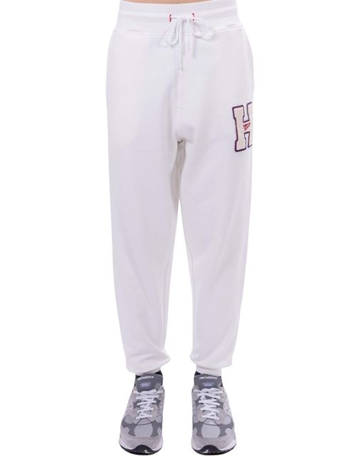 Pantalone bianco in cotone Tommy Jeans | Pantaloni | DM0DM21277YAC