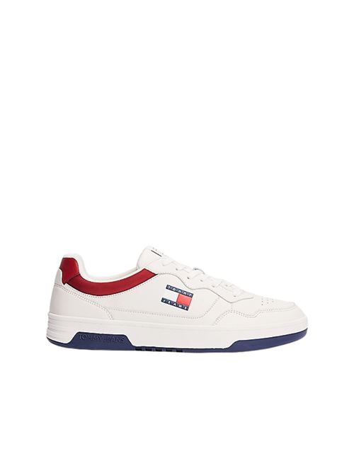 Sneaker per uomo in pelle Tommy Jeans Tommy Jeans | Scarpe | EM0EM01576TCR