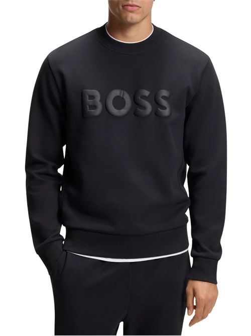 Felpa con logo Boss Green | Felpe | 50555516402