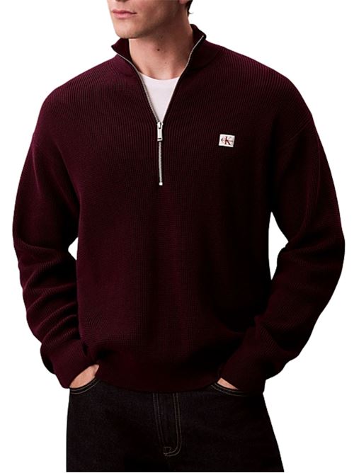 Maglione mezza zip Calvin Klein Jeans | Maglie | LV04RE308G5FL