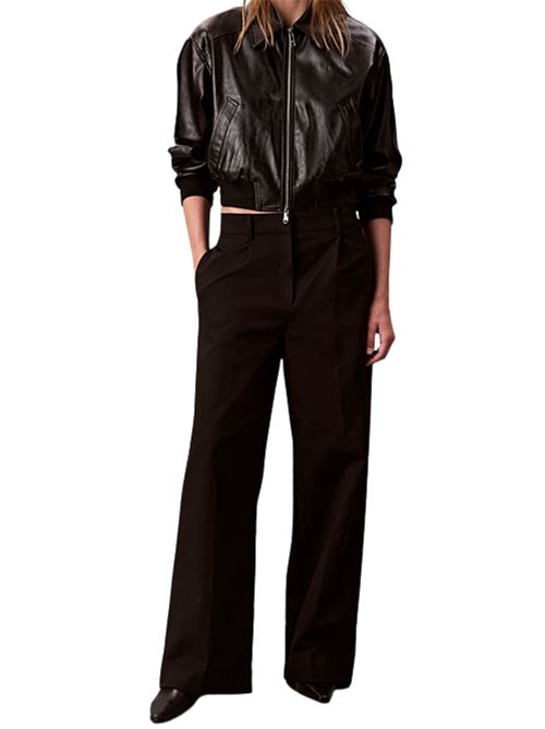 Pantalone chino gamba larga Calvin Klein | Pantaloni | LV044D664GUB1