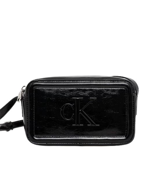 Tracollina in ecopelle verniciata Calvin Klein | Borse | LV04F3331GUB1