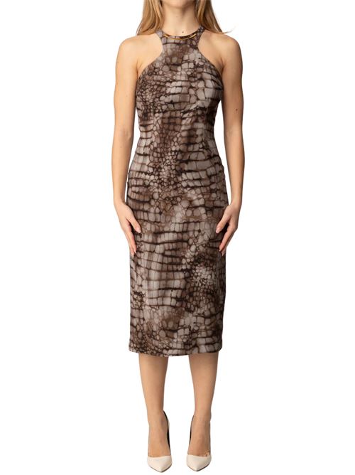 Abito midi stampa Elisabetta Franchi | Abiti | AB89161E2644