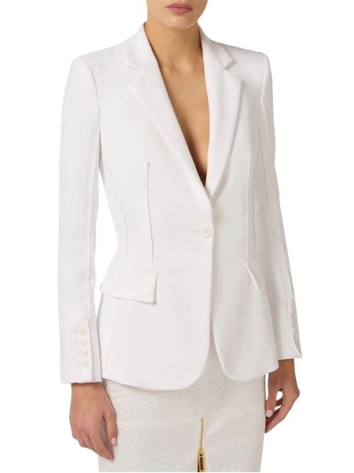 Giacca slim fit stretch Elisabetta Franchi | Giacche | GI21661E2360