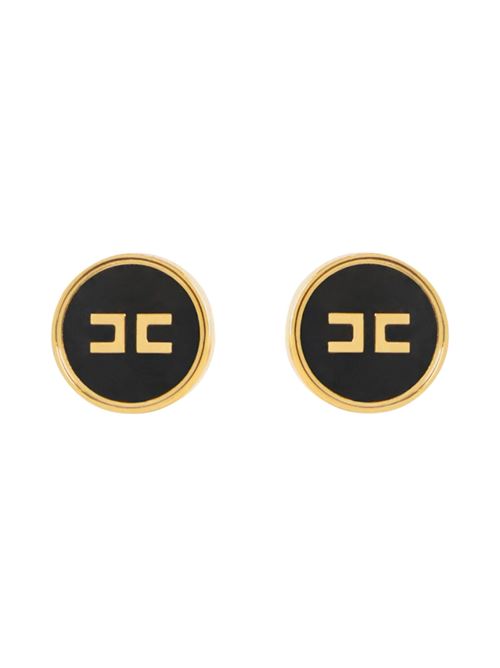 Orecchini con logo Elisabetta Franchi | Orecchini | OR51A61E2U95