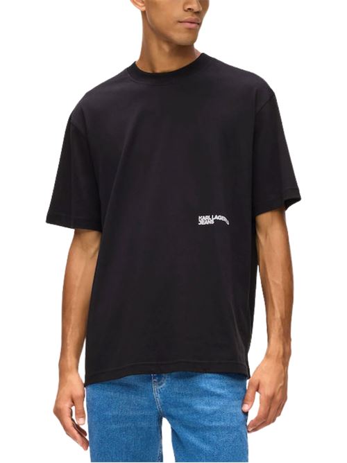 T-shirt con stampa sul retro Karl Lagerfeld jeans | T-shirt | B1M17073999