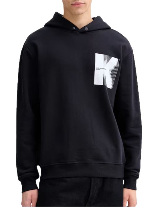 Felpa con cappuccio regular fit Karl Lagerfeld jeans | Felpe | B1M20053999