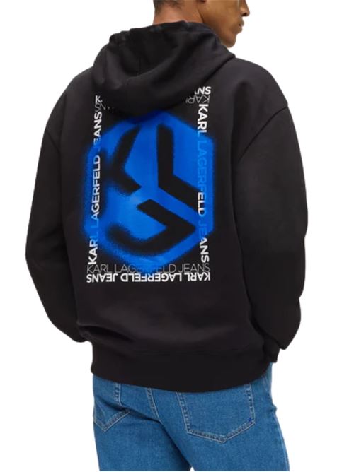 Felpa relaxed fit con cappuccio Karl Lagerfeld jeans | Felpe | B1M20058999