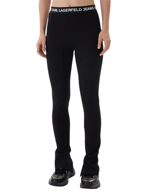 Leggings in punto milano Karl Lagerfeld jeans | Pantaloni | B1W10091999