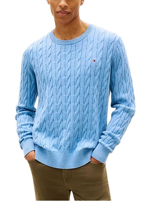 Maglioncino a trecce Tommy Hilfiger | Maglie | MW0MW33132DU6