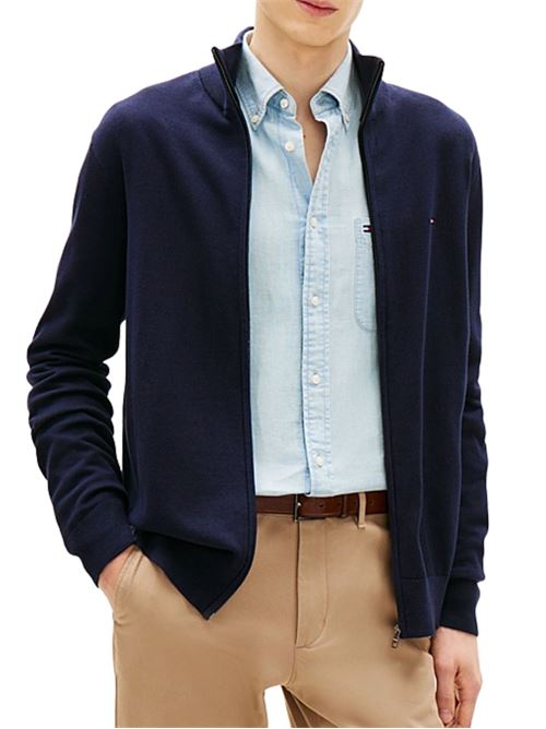 Maglioncino con zip Tommy Hilfiger | Maglie | MW0MW36517DW5
