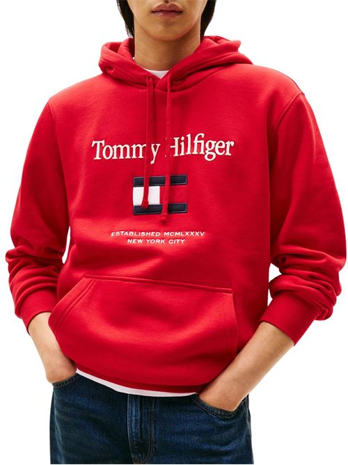 Felpa con cappuccio Tommy Hilfiger | Felpe | MW0MW42735XLD