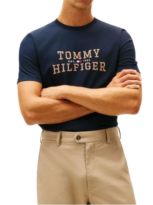 T-shirt girocollo logo Tommy Hilfiger | T-shirt | MW0MW42803DW5
