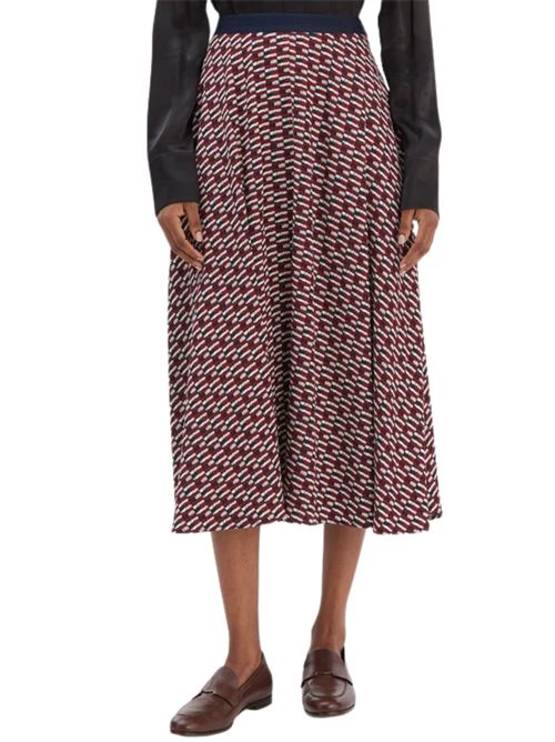 Gonna midi in twill Tommy Hilfiger | Gonne | WW0WW493730GY