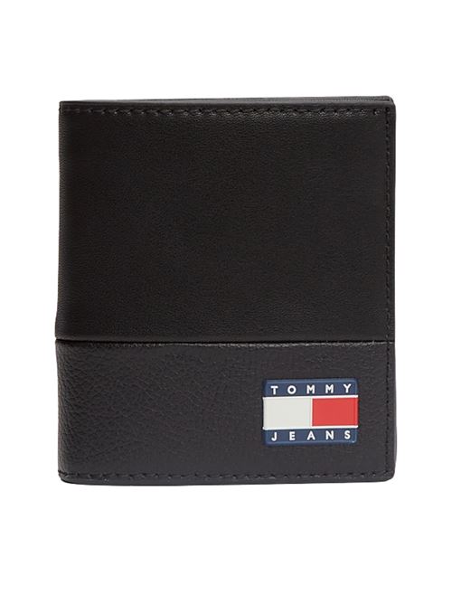 Portafogli bifold nero Tommy Jeans | Portafogli | AM0AM13866BDS