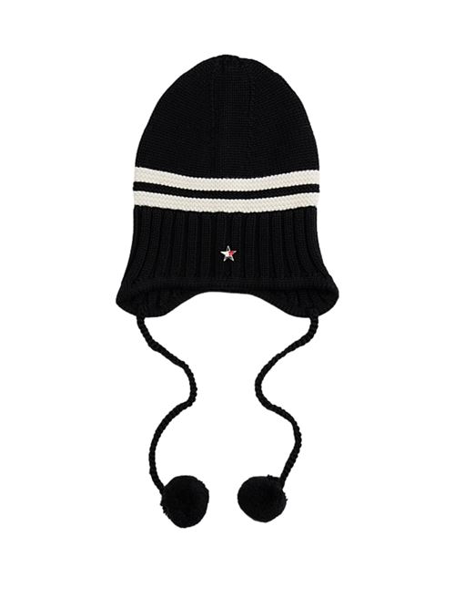 Cappellino in misto lana con pompon Tommy Jeans | Cappelli | AW0AW18311BDS