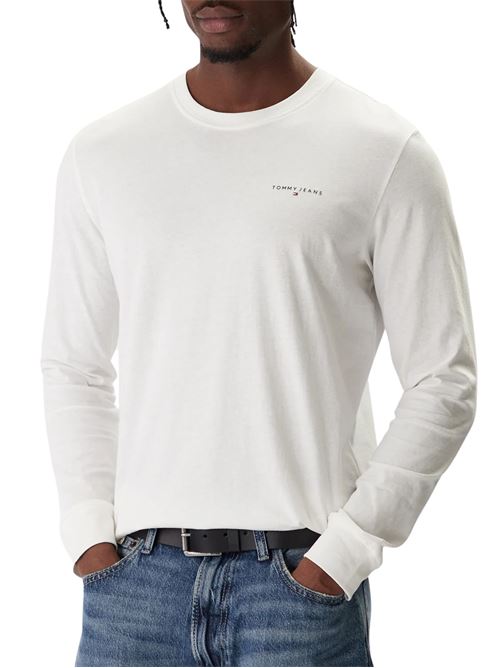 T-shirt slim fit manica lunga Tommy Jeans | T-shirt | DM0DM21594YBL