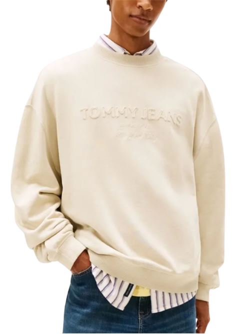 Felpa girocollo con logo Tommy Jeans | Maglie | DM0DM22363ABY
