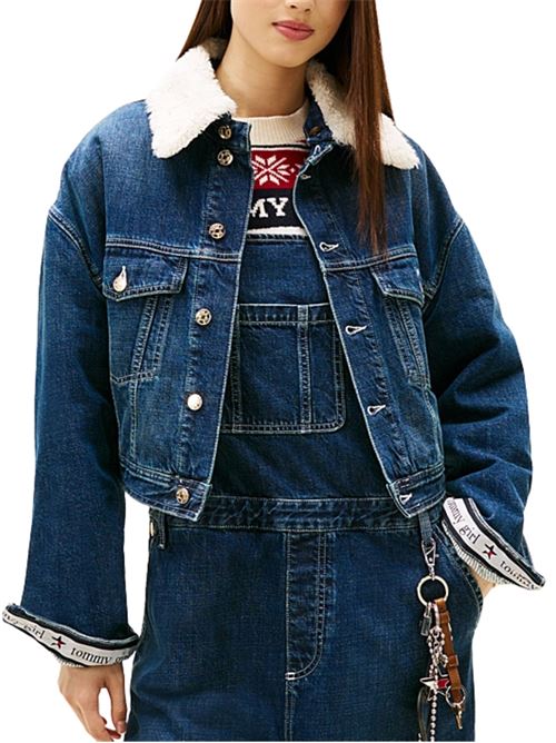 Giacca in denim imbottitoa Tommy Jeans | Capispalla | DW0DW224851CE