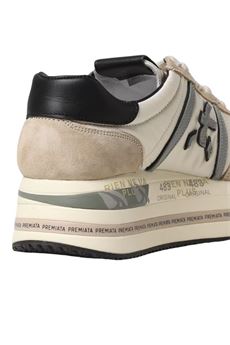 Sneaker donna beige in pelle Premiata | BETH6500
