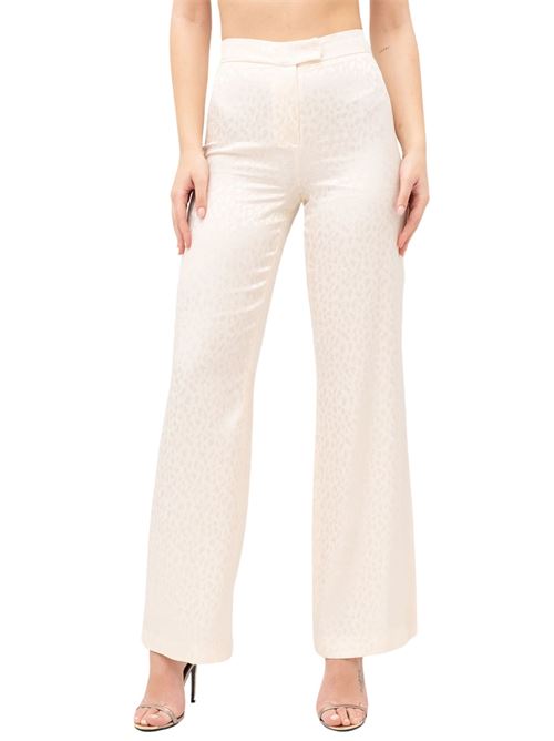 Pantalone donna crema in viscosa Alma Sanchez | Pantaloni | PADULI855