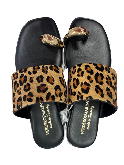 Sandalo animalier in cuoio Angelo&Ugo | 4072BISMAC