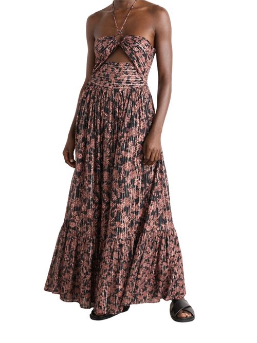 Abito donna mix di colori in cotone Boss Orange | Abiti | 50538359983