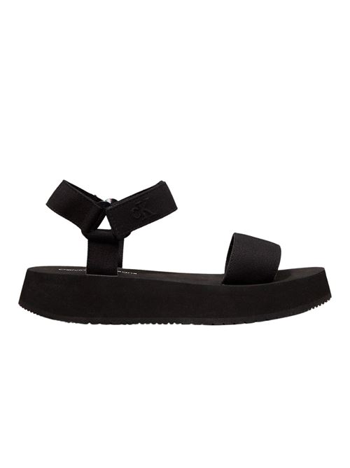 Sandalo donna in tela Calvin Klein Jeans Calvin Klein Jeans | Scarpe | YW0YW017000GJ