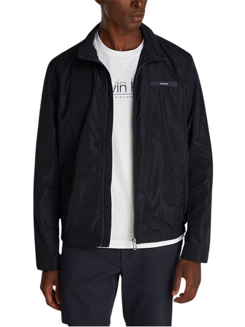 Giubetto uomo nero in nylon Calvin Klein | Capispalla | K10K114111BEH