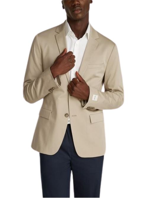 Abito uomo beige in cotone Calvin Klein | Giacche | K10K114468PAH