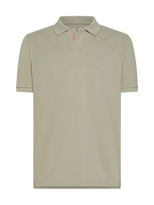 Polo uomo verde salvia in cotone Dekker | TENDER756