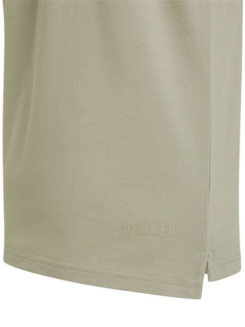 Polo uomo verde salvia in cotone Dekker | TENDER756