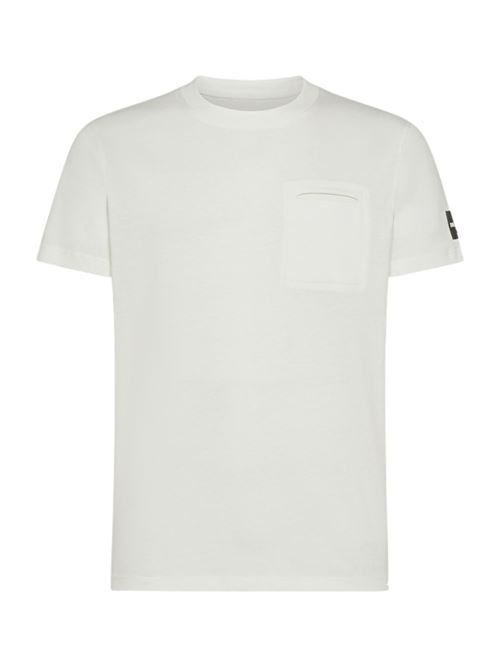 T-shirt uomo bianca in cotone Dekker | TRIGGERBIA