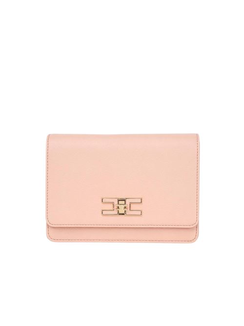 Tracolla rosa in similpelle Elisabetta Franchi | Borse | BS11A51E2181