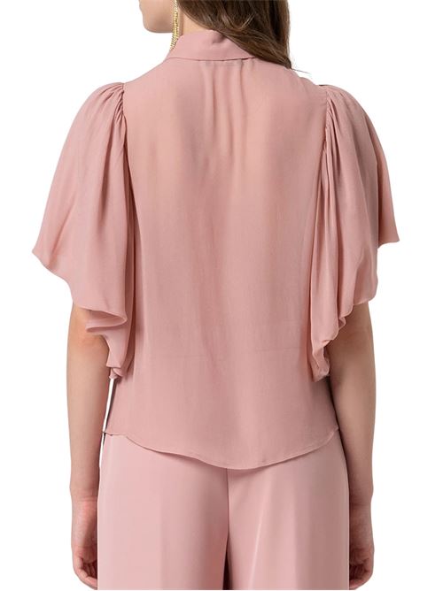 Camicia rosa antico in viscosa Fracomina | T6005W79401238