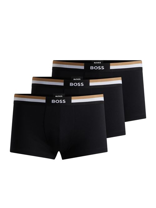 Boxer uomo neri in cotone Hugo Boss | Intimo | 50516542001