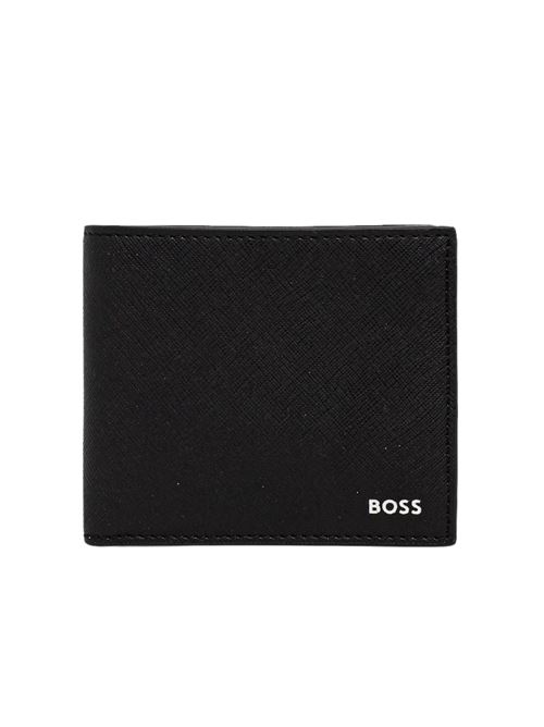 Portafogli in similpelle nero Hugo Boss | Portafogli | 50536710001