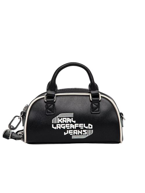 Borsetta nera in similpelle Karl Lagerfeld jeans | Borse | A2W30113999