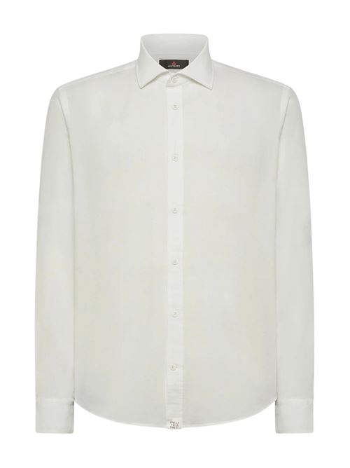 Camicia uomo panna in cotone Peuterey | DOMINICMU730