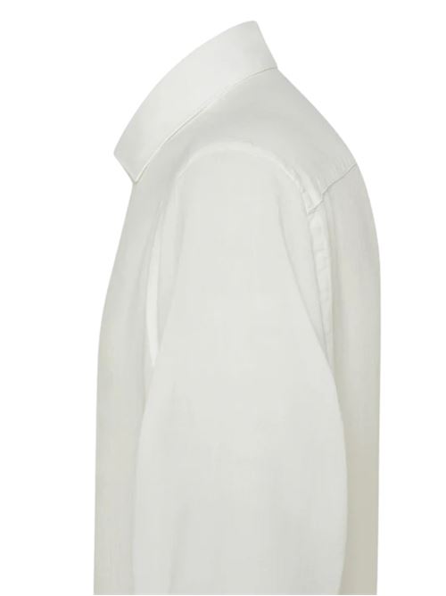 Camicia uomo panna in cotone Peuterey | DOMINICMU730