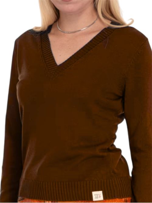 Maglia donna rame in cotone Peuterey | JANVI866